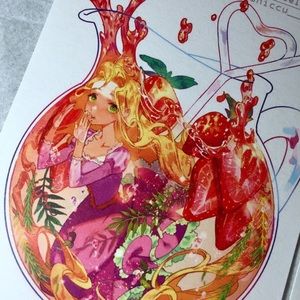 Rapunzel+Merida prints for @aurasanchez91